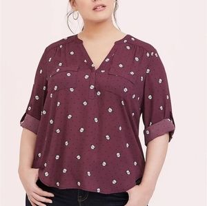 New Torrid Harper blouse